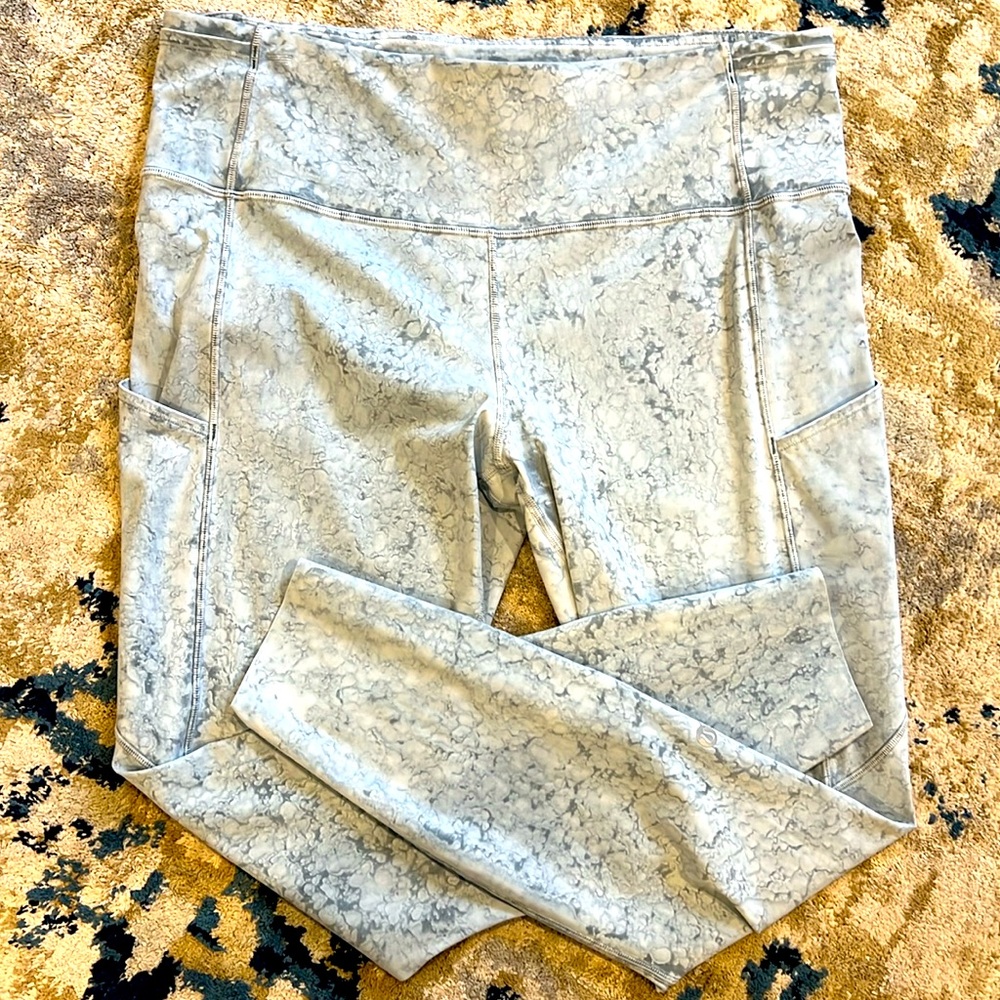 Lululemon - Fast and Free High Rise Leggings. Size 14 with 25” inseam.